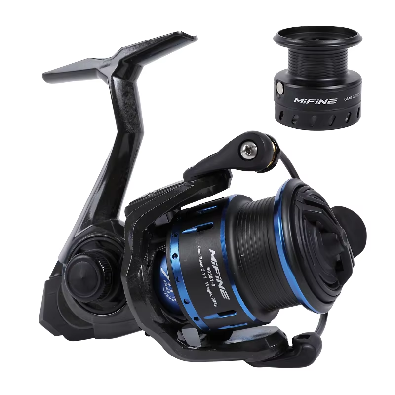 Trolling Reel - Carretilhas de Spinning Leves MIFINE Carbon