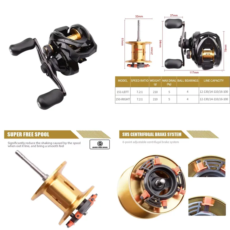 Carretilha de Pesca Bass One X - Baitcasting Reel avaliação e preço